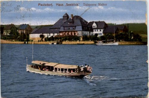 Talsperre Malter, Paulsdorf Haus Seeblick