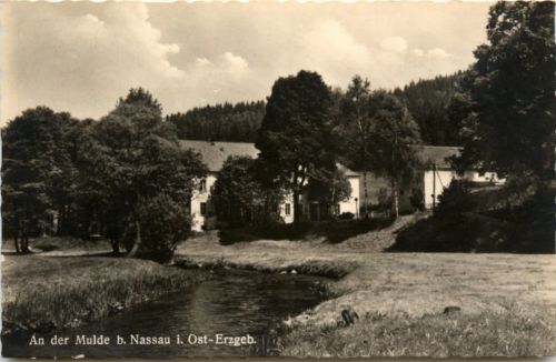 An der Mulde bei Nassau i. Erzgeb.