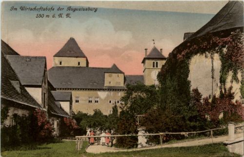 Augustusburg im Erzgeb., Schloss, im Wirtschaftshofe