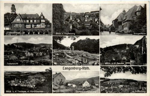 Langenberg Rhld., div. Bilder