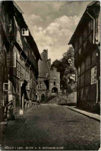 Mölln, Blick a.d. Rathauslaube