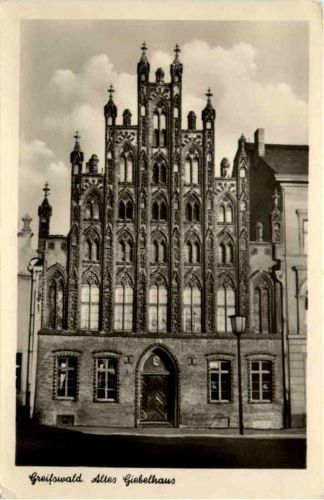 Greifswald, Altes Giebelhaus