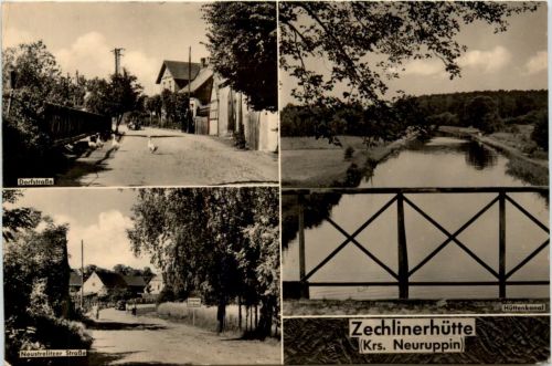 Zechlinerhütte Krs. Neuruppin, div. Bilder