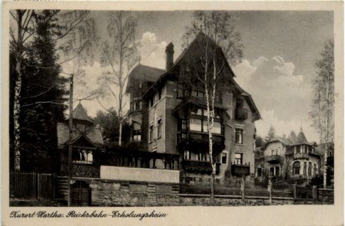 Kurort Hartha, Reichsbahn-Erholungsheim