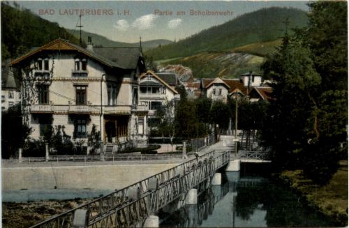 Bad Lauterberg i.H., Partie am Scholbenwehr