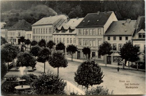 Bad Gottleuba, Marktplatz