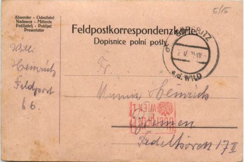 KuK Feldpost