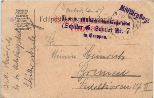 KuK Feldpost - Troppau