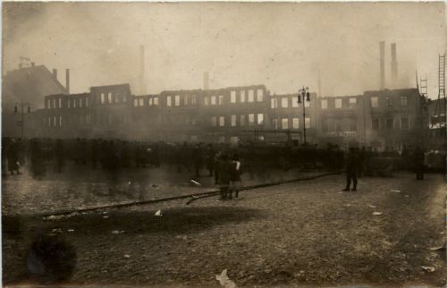 Grossfeuer in Mittweida 1914