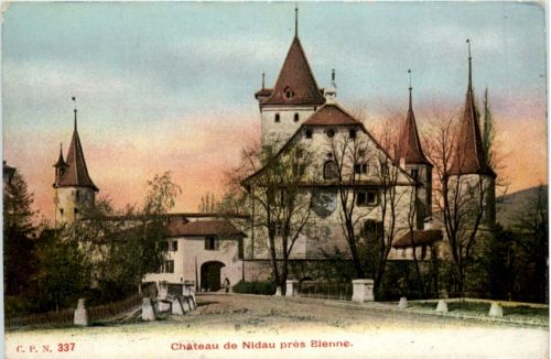 Chateau de Nidau pres Bienne