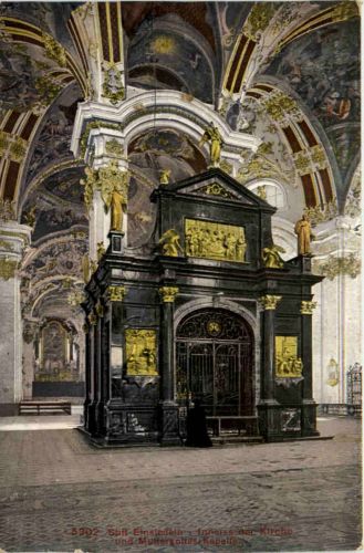 Einsiedeln - Inneres der Kirche