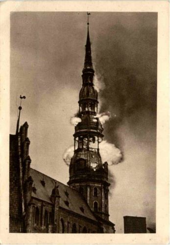 Riga - Petrikirche 1941