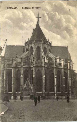 Lovain - Collegiale St. Pierre - Feldpost