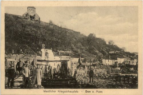 Dun an der Maas - Feldpost