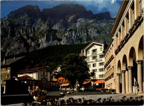 Leukerbad - Dorfplatz