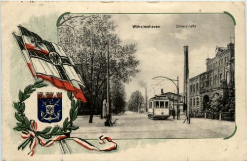 Wilhelmshaven - Gökerstrasse - Marine Schiffspost