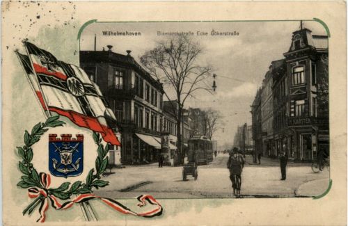 Wilhelmshaven - Bismarckstrasse - Marine Schiffspost