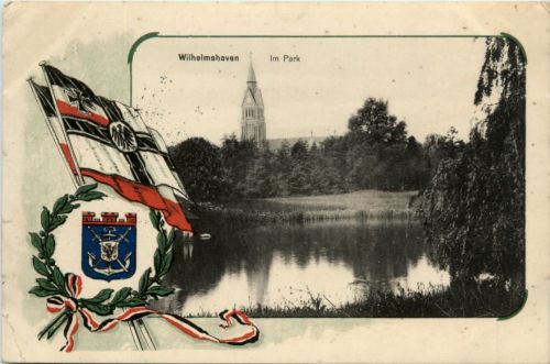 Wilhelmshaven - Im Park - Marine Schiffspost