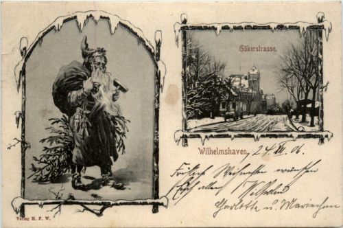 Wilhelmshaven - Weihnachtsmann - Gökerstrasse
