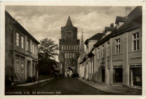 Königsberg in der Neumark - Am Bernikower Tor - Feldpost 3. Reich