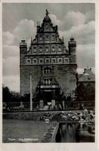 Thorn - Die Reichsbank - Feldpost 3. Reich