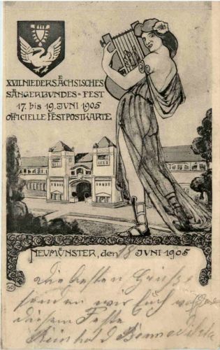 Neumünster - Niedersächsisches Sängerbundes Fest 1905