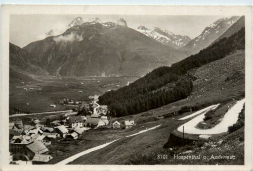Hospenthal und Andermatt