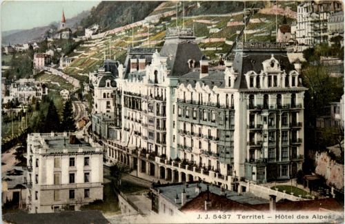 Territet - Hotel des Alpes