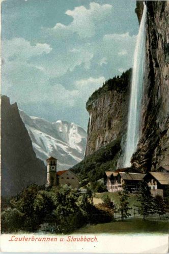 Lauterbrunnen und Staubbach