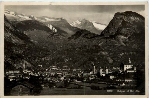 Brigue et Bel Alp