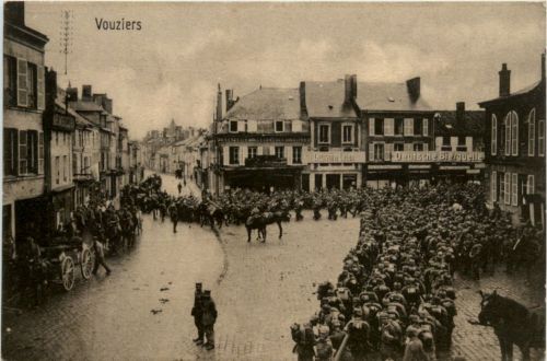 Vouziers - Feldpost Minenwerfer Kompanie