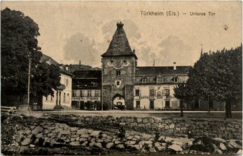 Türkheim - Unteres Tor - Feldpost Ortskomandantur