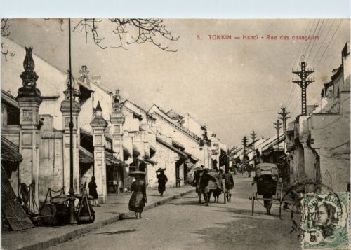 Tonkin - Hanoi - Rue des changeurs