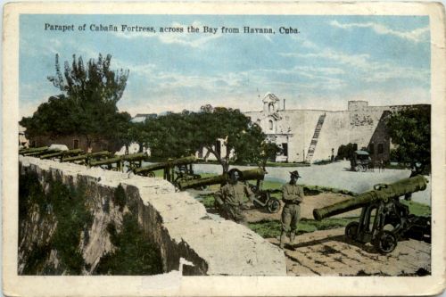 Cuba - Parapet of Cabafia Fortress