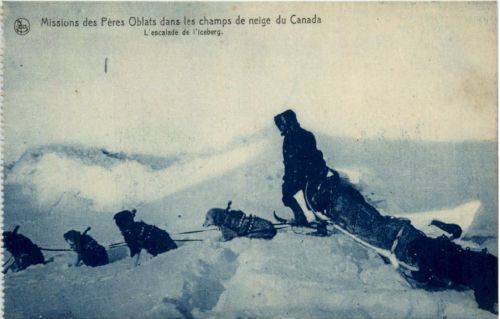 Missions des Peres Oblats dans les champs du neige du Canada