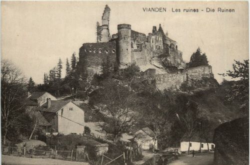 Vianden - Les ruines