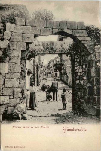 Fuenterrabia - Antigua puerta de San Nicolas