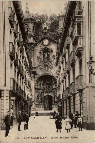 San Sebastian - Iglesia de Santa Maria