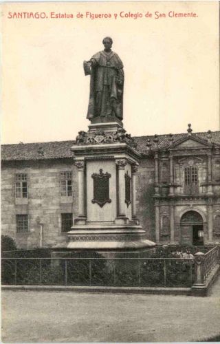 Santiago - Estatua de Figueroa