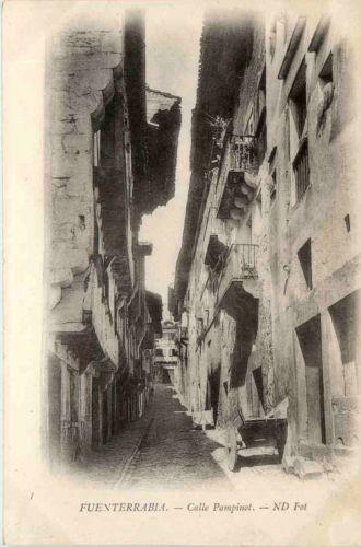 Fuenterrabia - Calle Pumpinot