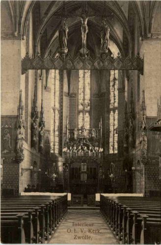 Zwolle - Interieur Kerk
