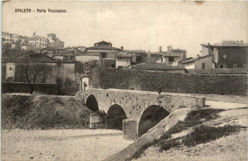 Spoleto - Porta Pnzianina