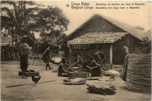 Congo Belge - Verpakking von droge