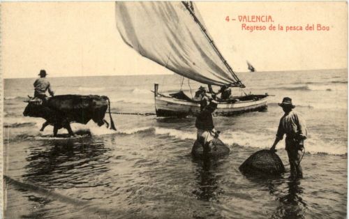 Valencia - Regreso de la pesca del Bou
