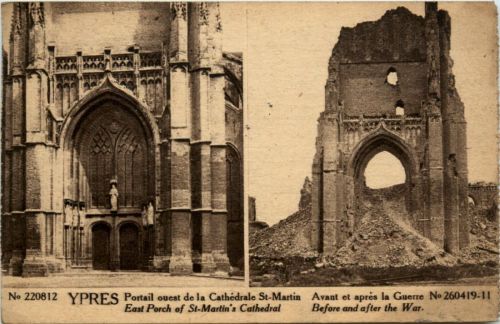 ypres - Before and after the War