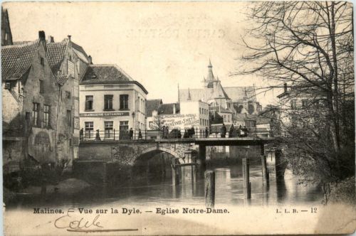 Malines - Vue sur la Dyle