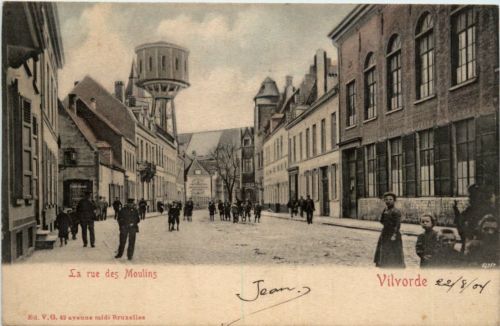 Vilvorde - La rue des Moulins