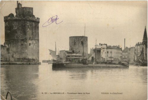 La Rochelle - Torpilleur dans le Port