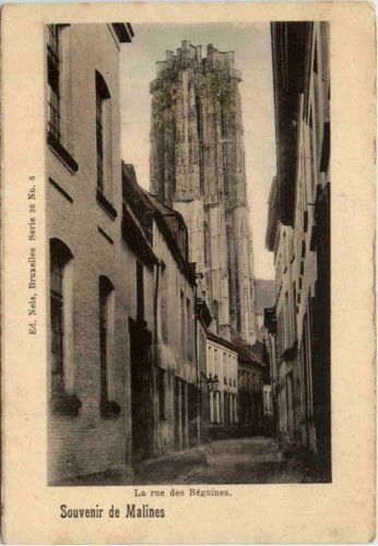 Malines - La rue des Beguines