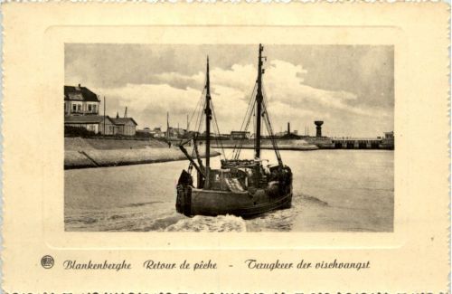 Blankenberghe - Retour de peche